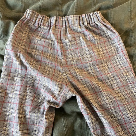 Vintage style highwaisted plaid pants - Picture 3 of 4